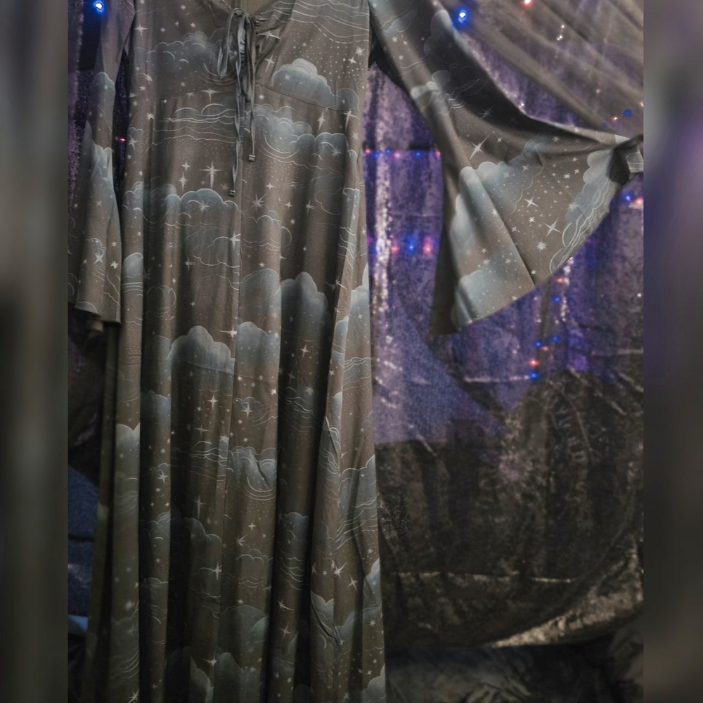 Killstar Black Maxi Dress
